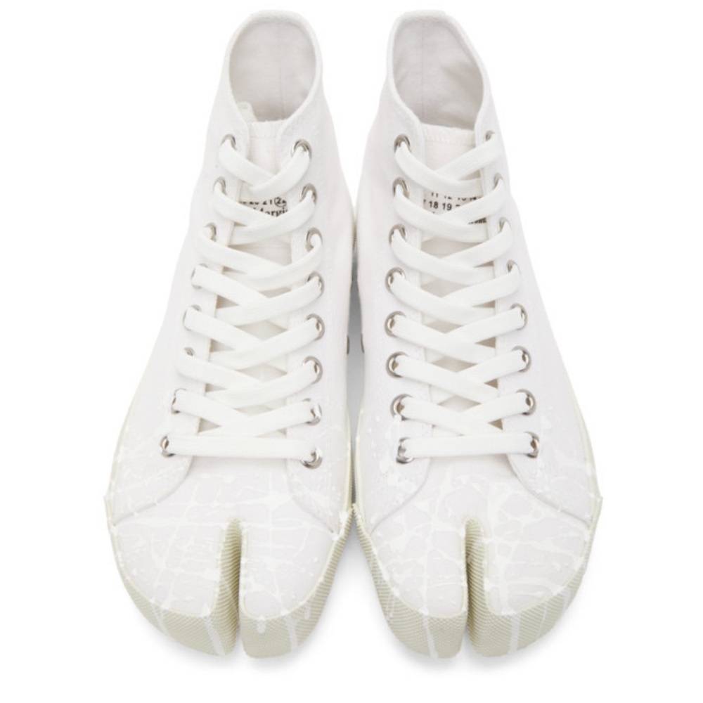 Maison Martin Margiela White Tabi Vandal Men's Sneakers